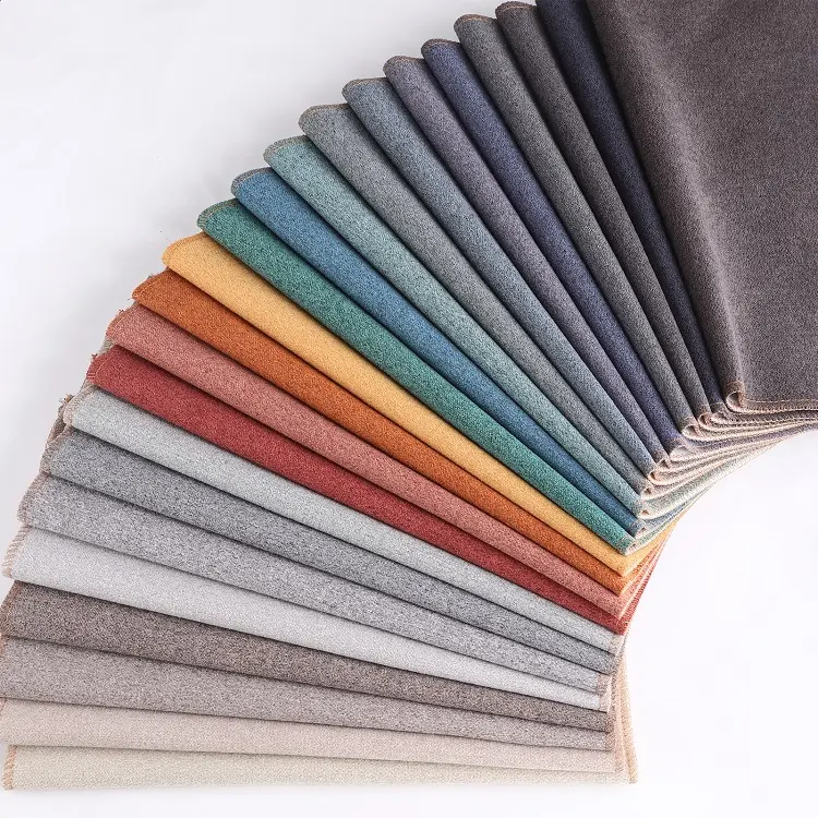 Run Fun Textile Wholesale 100% Polyester Waterproof Cashmere Looking Fabric for Sofa