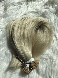 Achetez en gros des extensions de cheveux Remy humains vierges 100% I Tip Keratin Straight en vrac et obtenez une remise maintenant! - Product Image 4