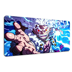 One Film : <span class=keywords><strong>Tapis</strong></span> de bureau Z - <span class=keywords><strong>Tapis</strong></span> de <span class=keywords><strong>souris</strong></span> de jeu étendu grand format Straw Hat Pirates pour les fans d'anime - Product Image 2