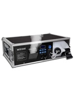 HUINENG Machine à brume 2000W Machine à brume professionnelle longue durée avec taille de centre commercial et étui de vol pour scène