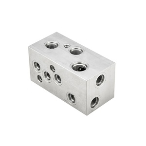 Bloques de Distribución Hidráulicos de Hierro Dúctil y Acero Fundido de Aluminio con Válvulas Hidráulicas Personalizadas para Ingenieros Hidráulicos, Flujo de 35-220L - Product Image 2