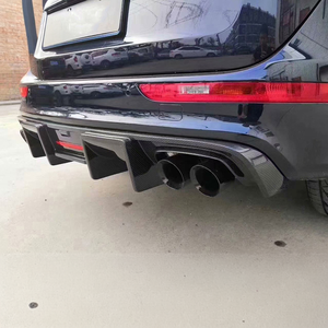 Auto <span class=keywords><strong>Q5</strong></span> SQ5 diffusore posteriore in fibra di carbonio posteriore Splitter paraurti labbro con luce per <span class=keywords><strong>Audi</strong></span> <span class=keywords><strong>Q5</strong></span> SQ5 <span class=keywords><strong>Sline</strong></span> 2013 2014 2015 2016 2017 2018 - Product Image 6