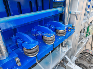 SHIYUE 18-15 자동 유압 시멘트 중공 모래 몰드 벽돌 블록 만들기 기계 - Product Image 5