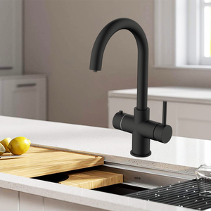 Robinet de cuisine 5 en <span class=keywords><strong>1</strong></span> pour eau potable Robinet de purificateur d'eau en acier inoxydable 304 - Product Image 3