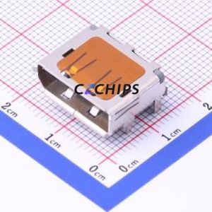 HYC16-DP20-178 DisplayPort (DP) Connector SMD Connector Full Size DisplayPort Female Horizontal Mount 1 - Product Image 1