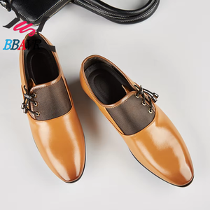 Nouvelles Chaussures Habillées Pointues en PU Noir pour Hommes, Grande Taille, Printemps, Polyvalentes, Décontractées, Respirantes, Durables, Amortissantes, Surface Souple - Product Image 4