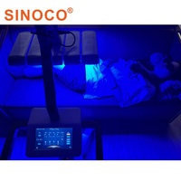 Appareil de soin à domicile pour la récupération des alités, avec longueur d'onde commutable, pour bain spectral au chevet et équipement corporel pour les praticiens de yoga