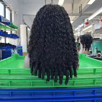 Pelucas de Cabello Humano Virgen con Encaje HD, Cabello Rizado Birmano de un Solo Donante, Sin Procesar, Cabello Vietnamita, Cabello Camboyano con Cutícula Alineada, Proveedor Líder