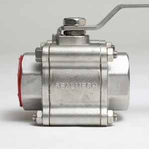 Vanne à bille en acier inoxydable CF8 CF8M en trois parties, 150LB, à passage plein, filetage NPT, vanne à souder par emboîtement - Product Image 3
