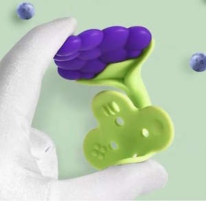 Juguetes <span class=keywords><strong>de</strong></span> Dentición <span class=keywords><strong>de</strong></span> Frutas Suaves para Bebés, <span class=keywords><strong>Mordedores</strong></span> <span class=keywords><strong>de</strong></span> Silicona para Bebés, Aptos para <span class=keywords><strong>Congelador</strong></span>, para Bebés y Niños Pequeños - Product Image 5