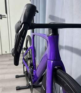 <span class=keywords><strong>Bicicleta</strong></span> de Carretera de <span class=keywords><strong>Carbono</strong></span> 700C en Oferta, 24 Velocidades con Cambio Electrónico, Frenos de Disco Hidráulicos, Ciclismo de Resistencia - Product Image 5