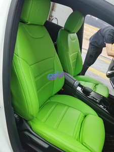 Nuovo Design di Lusso <span class=keywords><strong>Coprisedili</strong></span> Auto in Pelle Impermeabile Personalizzati per Mercedes-Benz Classe A Coprisedile Verde - Product Image 3