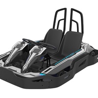 Intérieur ou Extérieur Adulte Sport Électrique Go Karts Moteur HDPE Course Karting