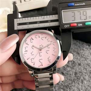 Montre à quartz pour femme, style professionnel, avec boîtier en alliage et bracelet en cuir - Product Image 6