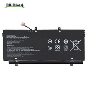 Batterie d'ordinateur portable de remplacement haute capacité BK-Dbest <span class=keywords><strong>SH03XL</strong></span> pour <span class=keywords><strong>HP</strong></span> HSTNN-LB7L <span class=keywords><strong>SH03XL</strong></span> TPN-Q178 SH03 - Product Image 1