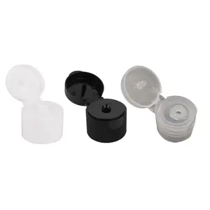 Le plastique rond pp de la coutume 20mm 24mm 28mm 28/410 rabattent le chapeau supérieur pour la bouteille d'emballage de soins de la peau