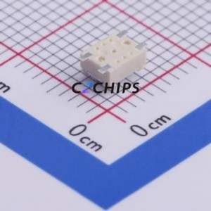 TS-1089S-02526 Tactile Switch SMD,3.3x4.2mm Switch Single Pole Single Throw Oval Button Vertical Mount 4.2mm - Product Image 2