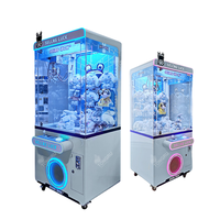 Système de distribution de jouets pour machine à grue de jeu d'arcade avec construction métallique et interface en anglais