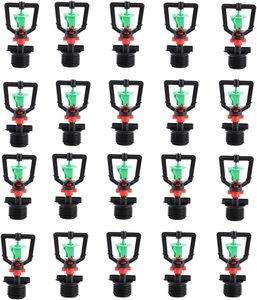 Arroseur d'<span class=keywords><strong>irrigation</strong></span> micro-<span class=keywords><strong>irrigation</strong></span> rotatif à 360 degrés GREAT <span class=keywords><strong>IRRIGATION</strong></span>, en plastique, avec raccord fileté externe 1/2, pour l'arrosage des fermes et des jardins - Product Image 2