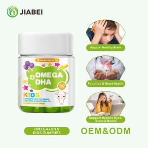 Gomitas para Niños Omega + DHA Personalizadas de Fábrica OEM/ODM, Apoyan la Salud de los Ojos, el Cerebro y los Huesos, Suplementos Vitamínicos - Product Image 4