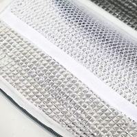 Sac isotherme carré en tissu Oxford, grande capacité, avec double fermeture éclair, pour repas, prêt à être expédié directement de l'usine