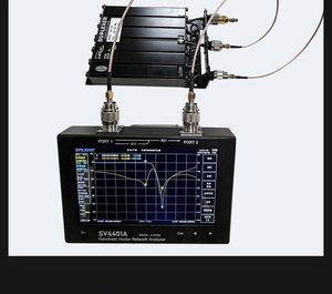 เครื่องวิเคราะห์เครือข่าย SV4401A จอสัมผัส LCD ขนาด 7 นิ้ว 50KHz-4.4GHz เสาอากาศ VHF - Product Image 3
