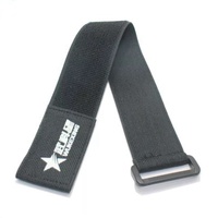 Sangle élastique réglable pour pantalon de vélo avec boucle de fixation pour la sécurité à vélo