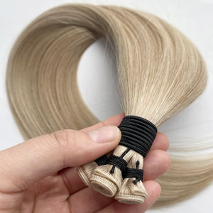 Vente en gros 2025 Haiyi  Look plat de génie, les mèches peuvent être superposées, mélangées et superposées pour des résultats impeccables # Couleur du piano M18/613 - Product Image 6