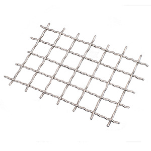 304 316 316L dệt đồng bằng dệt thép không gỉ <span class=keywords><strong>crimped</strong></span> dây lưới - Product Image 1