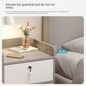 Wholesale <strong>Mini</strong> Cabinet Locker Home Bedroom <strong>Bedside</strong> <strong>Table</strong> Simple Modern Medium Density Fiberboard Wooden <strong>Bedside</strong> <strong>Table</strong> - Product Image 2