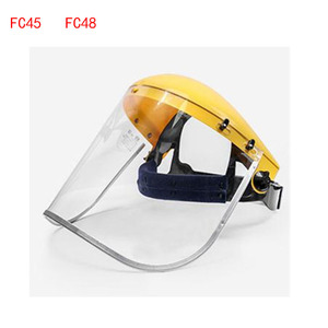 Protector Facial Taiwan Blue Eagle FC48, Material de PC, Amarillo, Resistente al Calor, Uso Industrial - Product Image 2