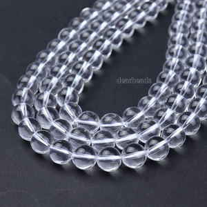 High Quality Natural 3A Rock <strong>Crystal</strong>, Clear Quartz, Transparent <strong>Crystal</strong> <strong>Beads</strong> for Jewelry Making 4 6 8 10 12mm, 38CM - Product Image 2