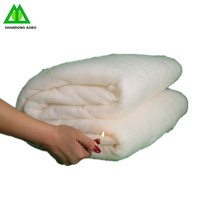 Feutre/ouate/ouate ignifuge en viscose/polyester CFR 1633 bio FR personnalisé pour canapé/couverture/lit/textiles