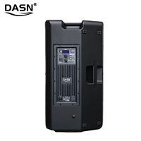 DASN DNM15DC-LA Enceinte PA active compacte en plastique pleine fréquence 15 pouces 4000W de puissance de crête DSP Audio pour extérieur, scène DJ et home cinéma