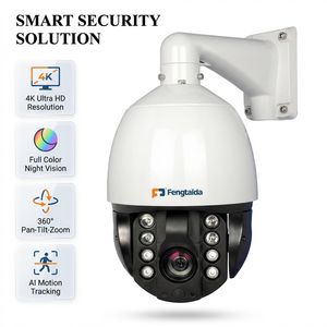 Cámara PTZ Domo Impermeable IP66 <span class=keywords><strong>con</strong></span> Visión Nocturna, Detección Facial y de Vehículos por IA, <span class=keywords><strong>Zoom</strong></span> 30x, 255 Ajustes Preestablecidos, 4MP, 30fps, Compatible <span class=keywords><strong>con</strong></span> NVR, CMOS, 2026 - Product Image 1