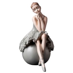 Elegant Resin <b>Angel</b> Fairy Ballerina Figurine Set-Artistic Model Dancer Sculpture for Home Wedding Birthday Decor - Product Image 5