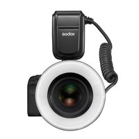 Godox MF-R76 RING76 5000K - Aro de Luz LED Macro, Flash Macro Speedlite para Cámaras DSLR Canon, Sony, Nikon