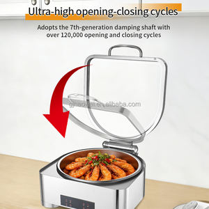 Chauffe-plat intelligent 6,8 L à double usage (sec et humide) avec fonction de maintien au chaud pour présentation alimentaire en hôtel - Product Image 6