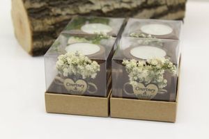 ของตกแต่งงานแต่งงาน,เทียนไม้แบบชนบทส่วนตัวของชำร่วยงานแต่งสำหรับแขกจำนวนมาก - Product Image 6