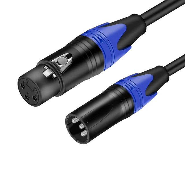 XLR Male to XLR Female Cable for Professional Recording Extension Line Balanced XLR Mixer Speaker Amplifier Live Microphone Line