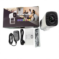 Projecteur portable K2 1080P MAX 4K Android 11 1 Go 8 Go avec batterie, autofocus et correction trapézoïdale pour l'extérieur