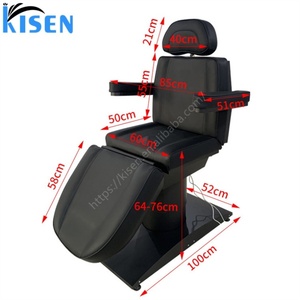 Lit de massage électrique réglable KISEN Premium pour salon multifonctionnel, soins du visage, SPA, lit de beauté, lit de tatouage - Product Image 6