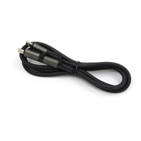 Câble de charge rapide USB OTG 2-en-1 de haute qualité 100CM 60W, câble de données Type C durable, câble USB Type-C pour cadeaux d'affaires