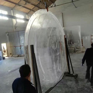 Acuario acrílico ecológico a medida personalizado de fábrica, pecera elegante y funcional hecha de plástico de PC embalada en cajas y bolsas - Product Image 2