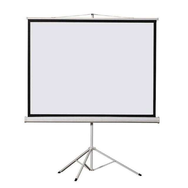 120 Inch Outdoor/indoor Portable and Foldable Projector Projection Screen Tripod Stand with High Quality for Meeting Room