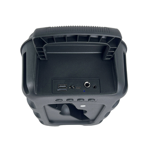 Nhà Máy Trực Tiếp 6.5 "Xách Tay Bt Loa 8W Âm Thanh Nhỏ Gọn Với Có Dây Mic OEM/ODM Có Dây Mic Đa-Chức Năng Đảng Hệ Thống Âm Thanh - Product Image 2