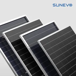 SunEvo panel surya Bifacial kustom, sel modul Pv Bifacial 480W 490W 500W