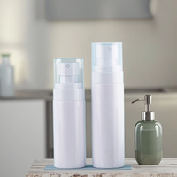 45ml 60ml 80ml 100ml pour les bouteilles de pulvérisation de brouillard en plastique cosmétique PET blanc clair Bouteilles de toner vides pour le visage pour l'utilisation du shampooing