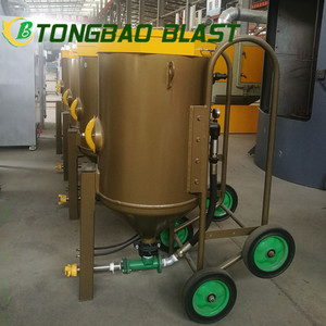 Certifié CE Kits complets de haute qualité Portable Sand Blast Pot Sandblaster Machine Shipyard Sandblaster du fabricant - Product Image 5