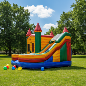 Castillo Inflable con Tobogán, Directo de Fábrica, Combo de Castillo Inflable Symphony, Casa de Brinco Inflable para Niños, Alquiler para Fiestas al Aire Libre - Product Image 3